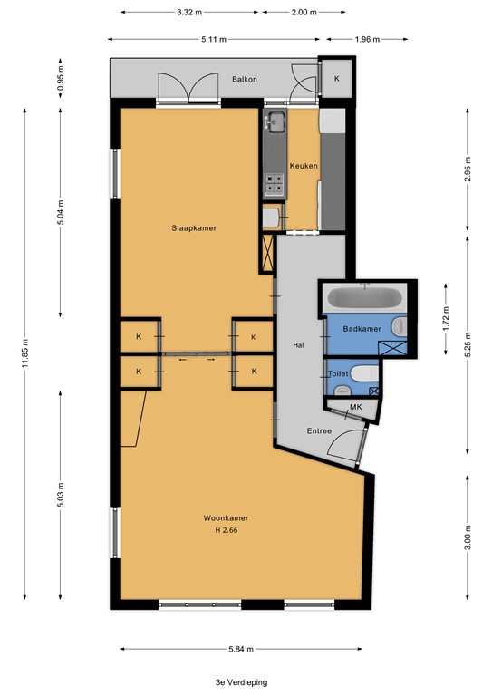 mediumsize floorplan